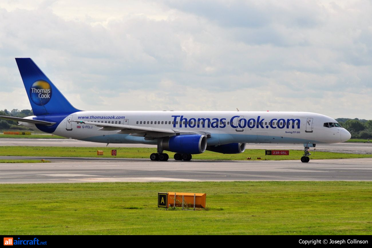 G-FCLJ · Boeing 757-2Y0 · (MAN / EGCC)