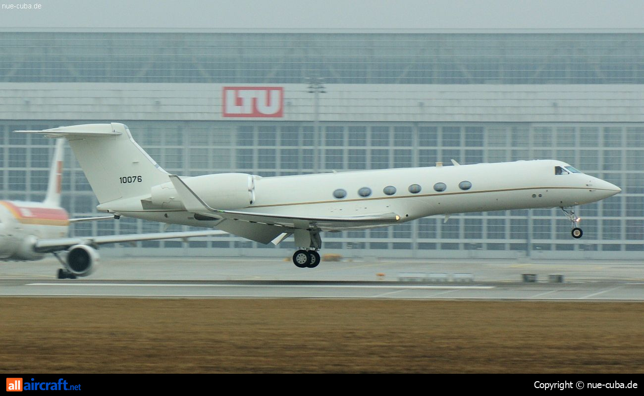 01-0076 · Gulfstream Aerospace C-37A · (MUC / EDDM)