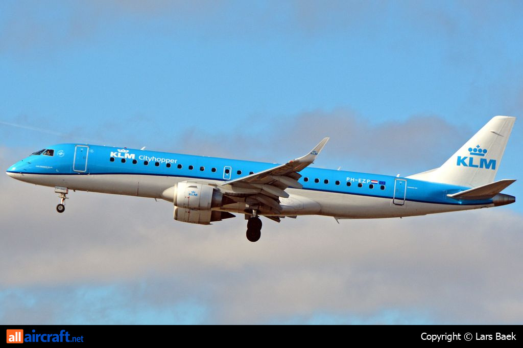 PH-EZP · Embraer 190-100STD · (CPH / EKCH)