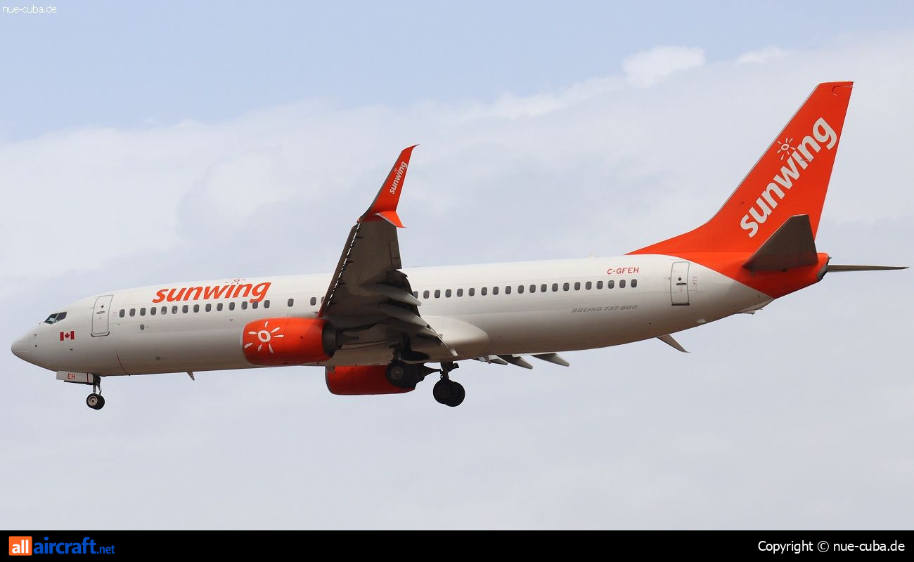 C-GFEH · Boeing 737-8GS(WL) · (PMI / LEPA / LESJ)