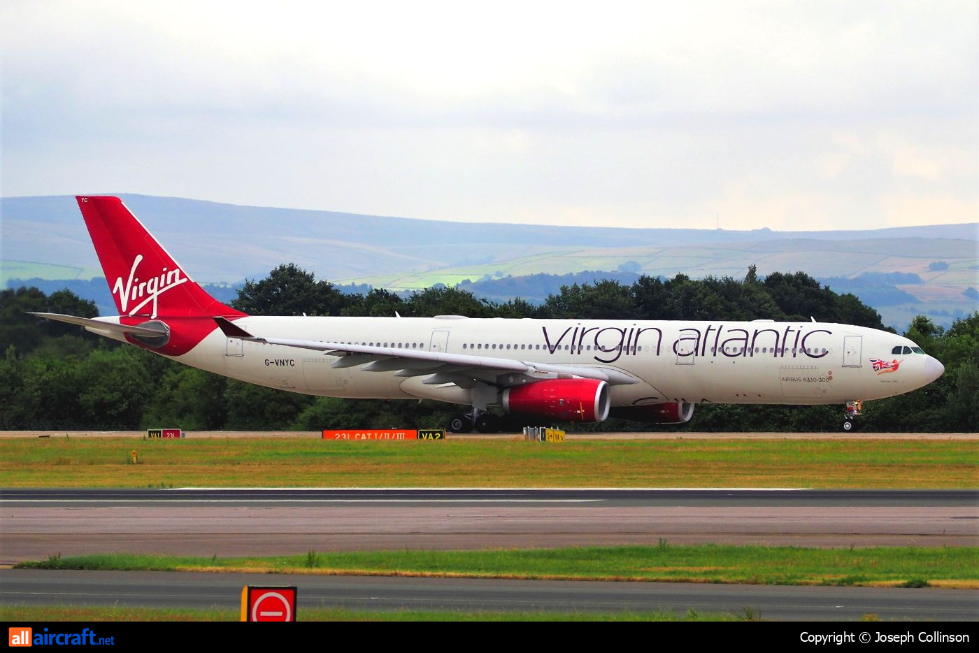 G-VNYC · Airbus A330-343 · (MAN / EGCC)