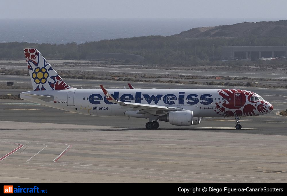 HB-JLT · Airbus A320-214(WL) · (LPA / GCLP)