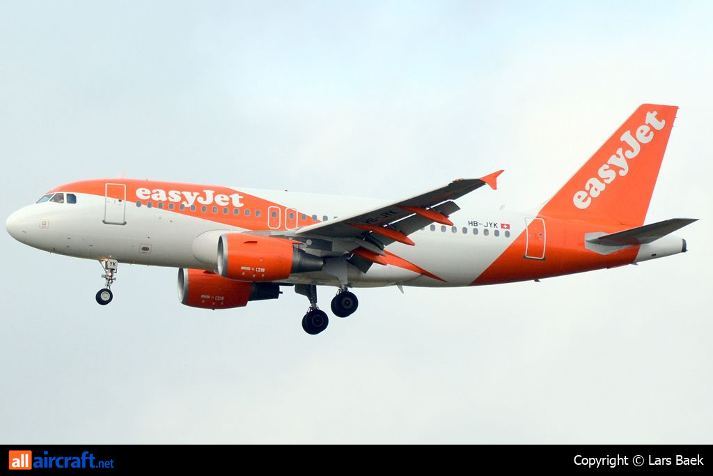 HB-JYK · Airbus A319-111 · (CPH / EKCH)
