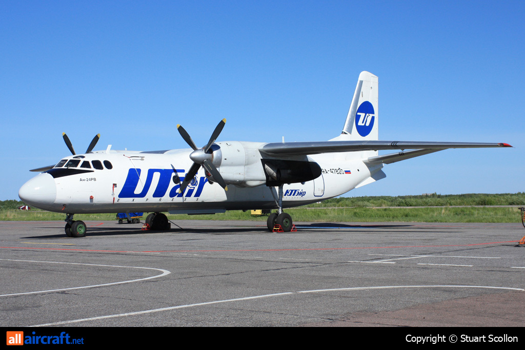 RA-47820 · Antonov An-24RV · (ARH / ULAA)