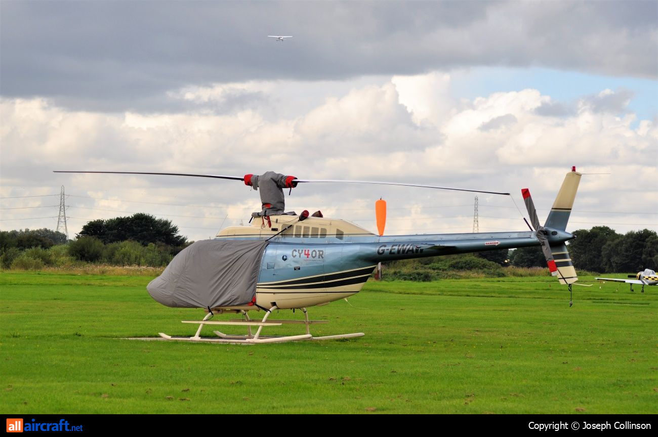G-EWAW · Bell 206B-3 JetRanger III · (EGCB)