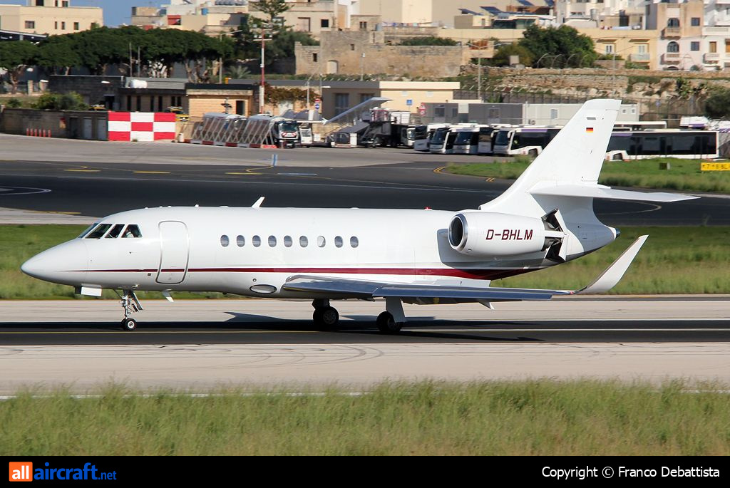 D-BHLM · Dassault Falcon 2000S · (MLA / LMML)