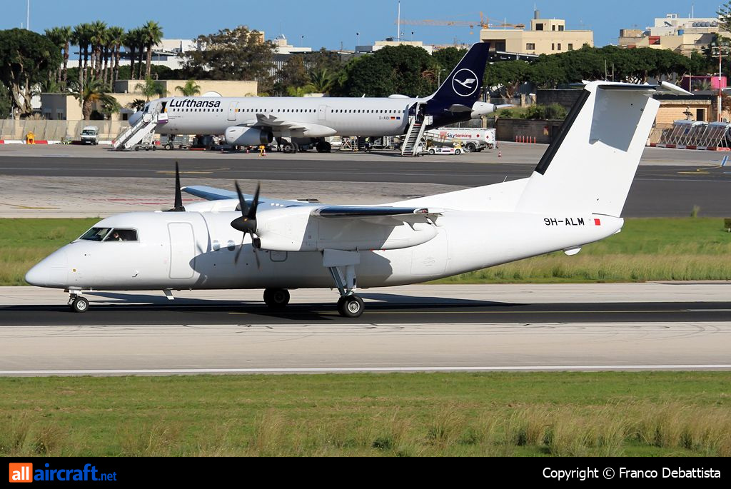 9H-ALM · De Havilland Canada DHC-8-102 Dash 8 · (MLA / LMML)