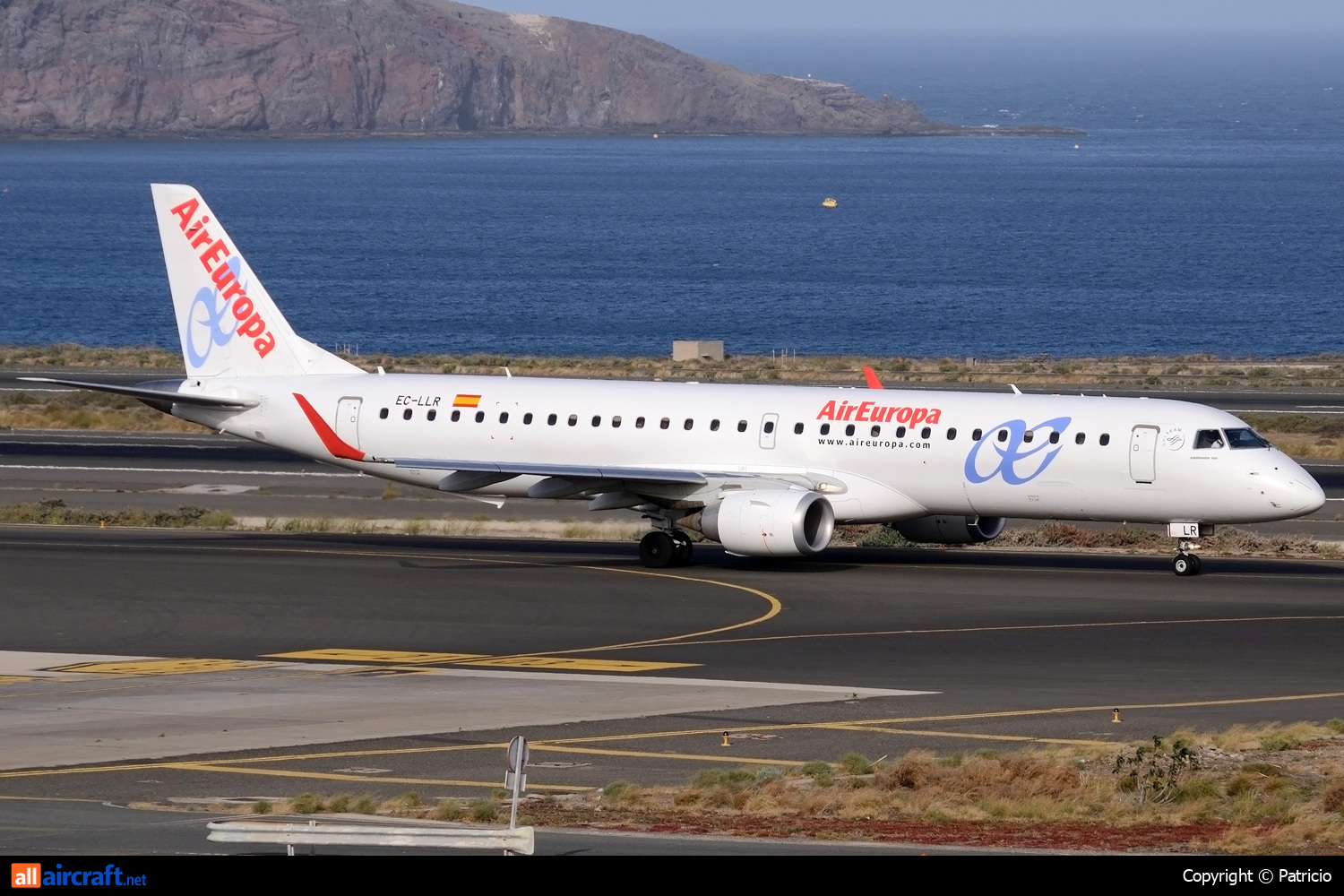 EC-LLR · Embraer 190-200LR · (LPA / GCLP)