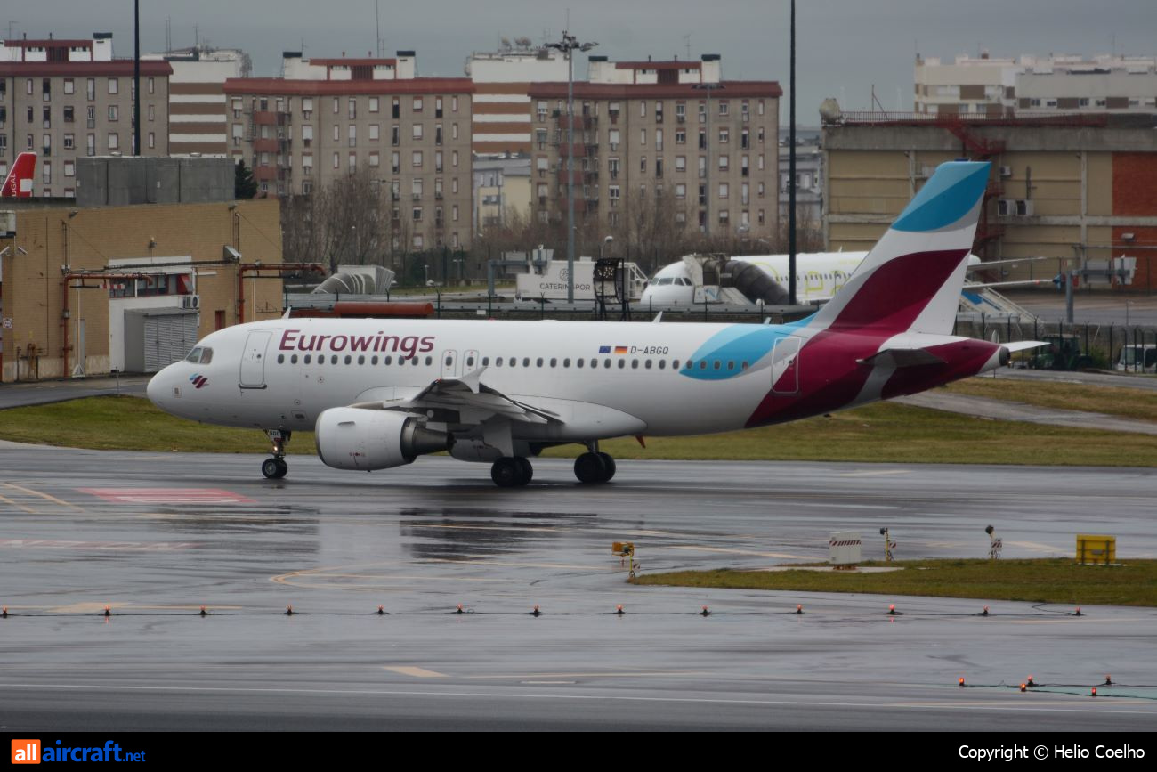 D-ABGQ · Airbus A319-112 · (LIS / LPPT)