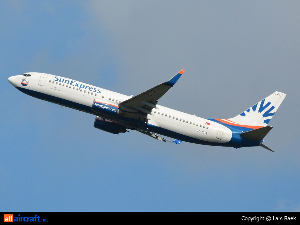 TC-SPA · Boeing 737-8HX(WL) · (CPH / EKCH)