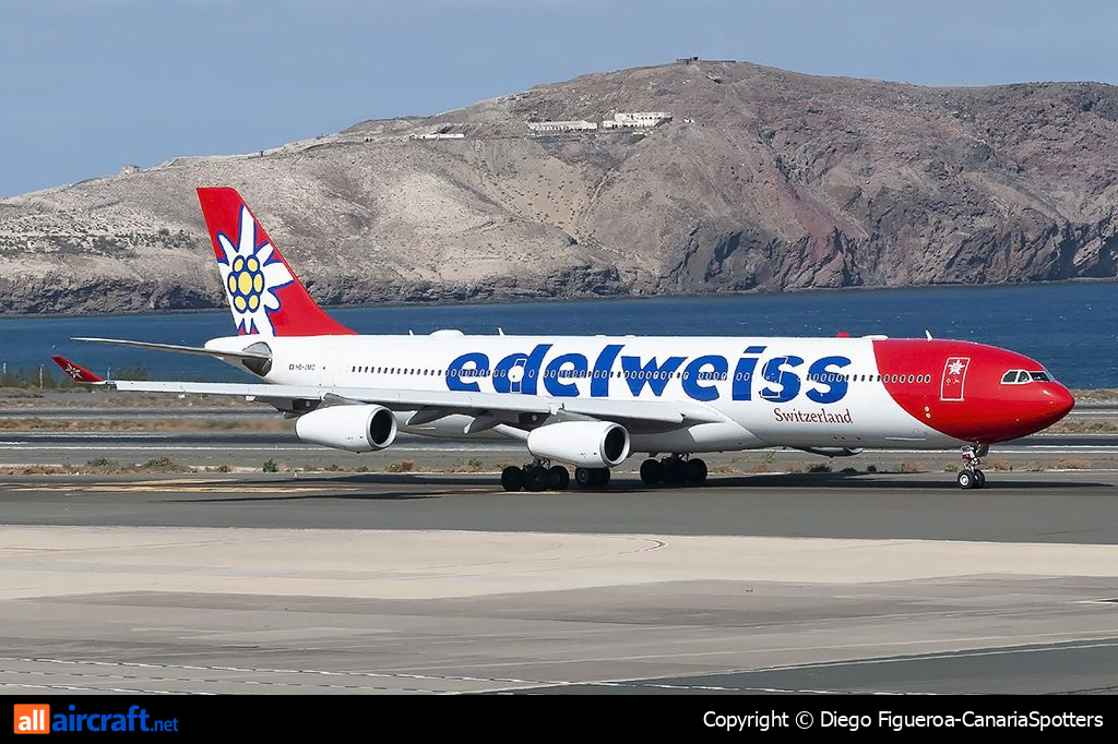 HB-JMC · Airbus A340-313 · (LPA / GCLP)