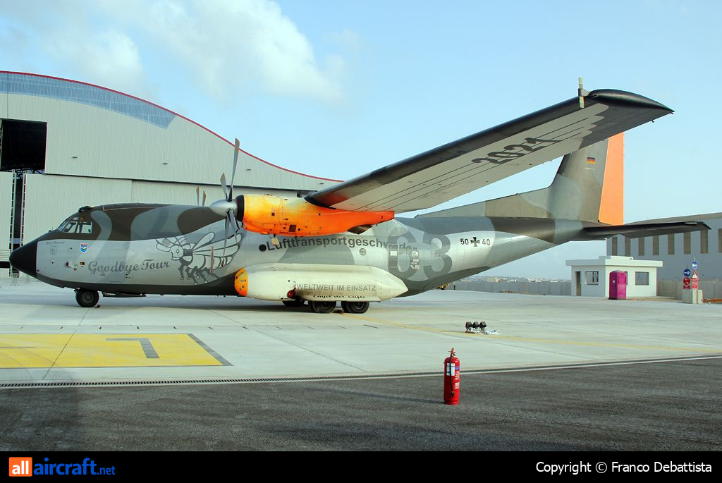50+40 · Transall C-160D · (MLA / LMML)