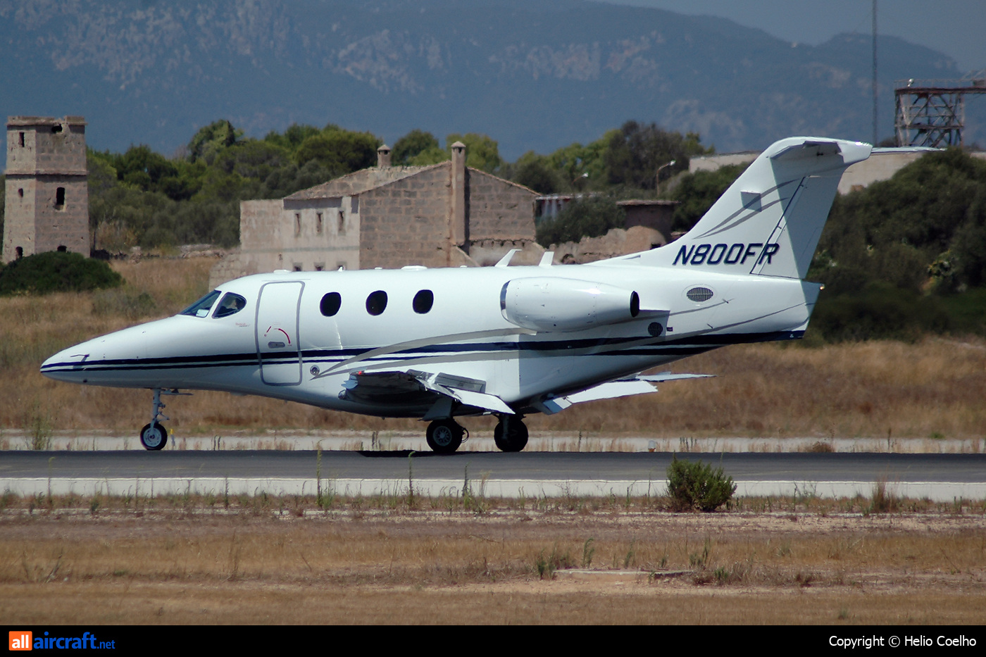 N800FR · Raytheon 390 Premier IA · (PMI / LEPA / LESJ)