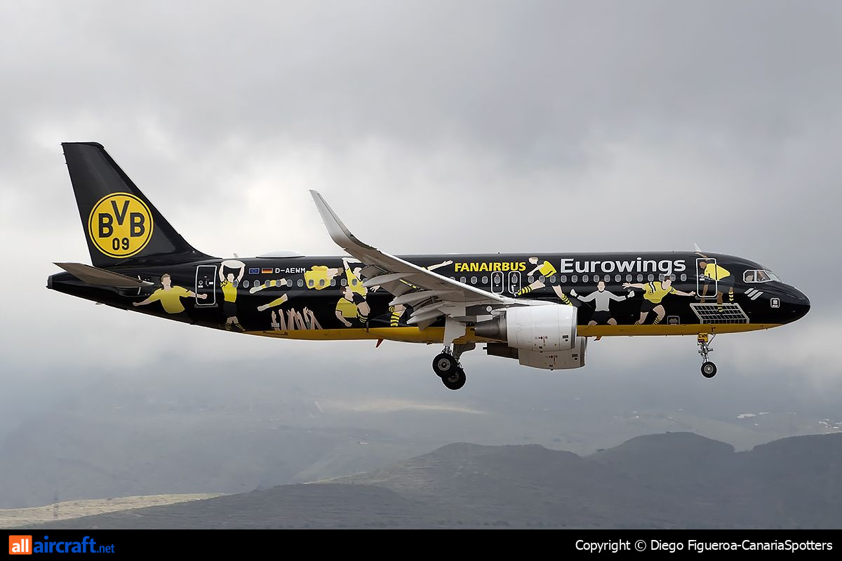 D-AEWM · Airbus A320-214(WL) · (LPA / GCLP)
