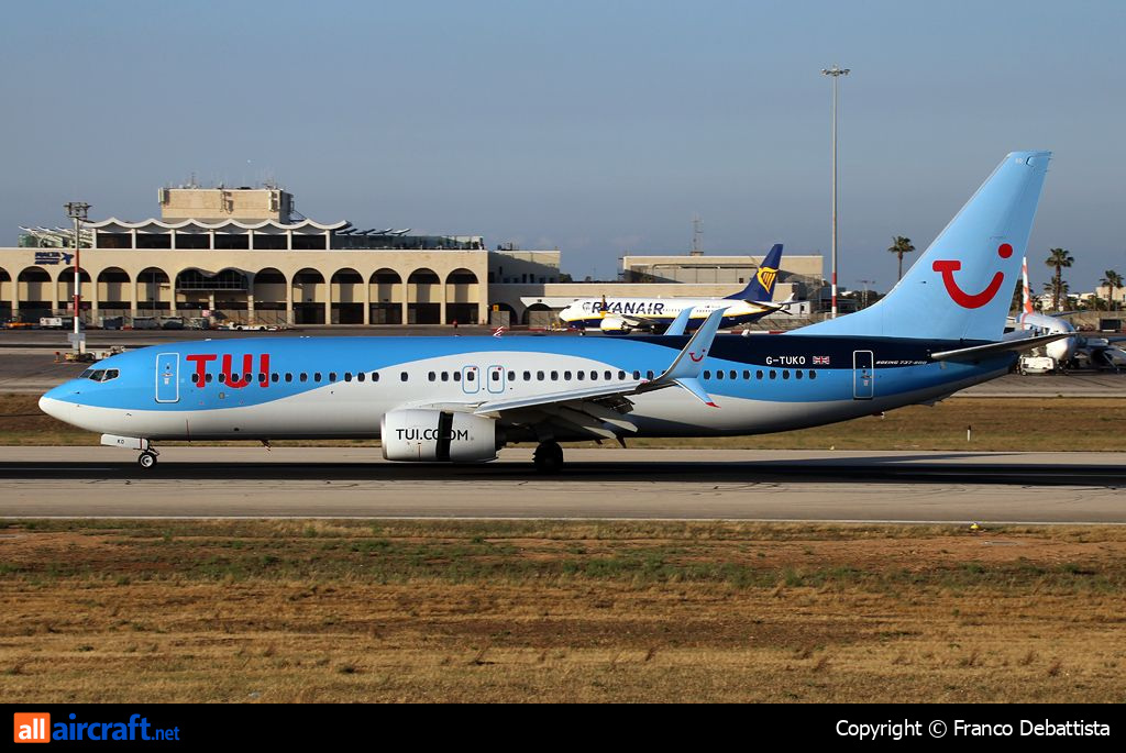 G-TUKO · Boeing 737-8K5(WL) · (MLA / LMML)
