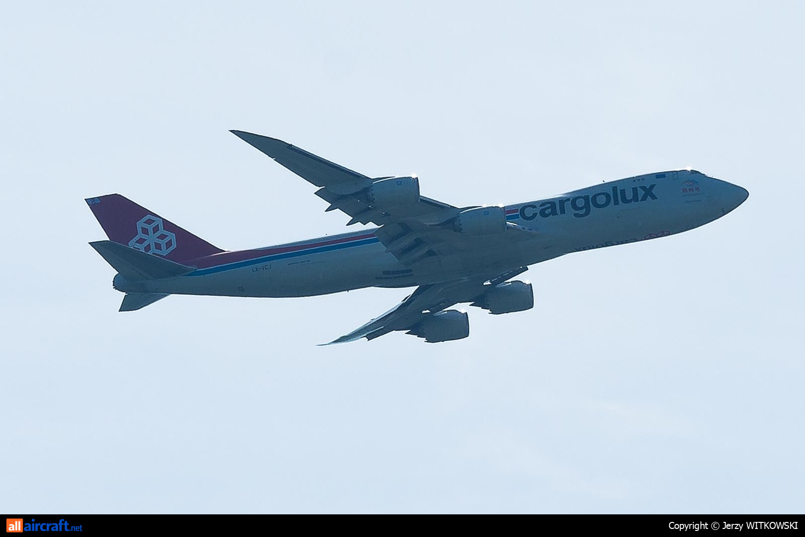 LX-VCJ · Boeing 747-8R7F · (LUX / ELLX)