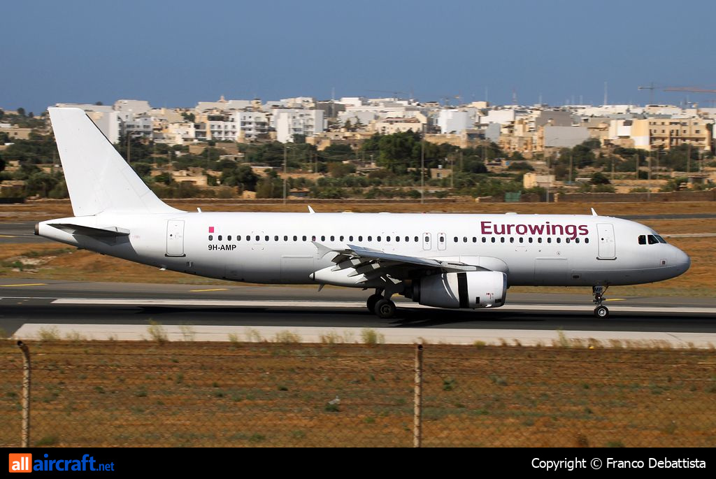 9H-AMP · Airbus A320-232 · (MLA / LMML)
