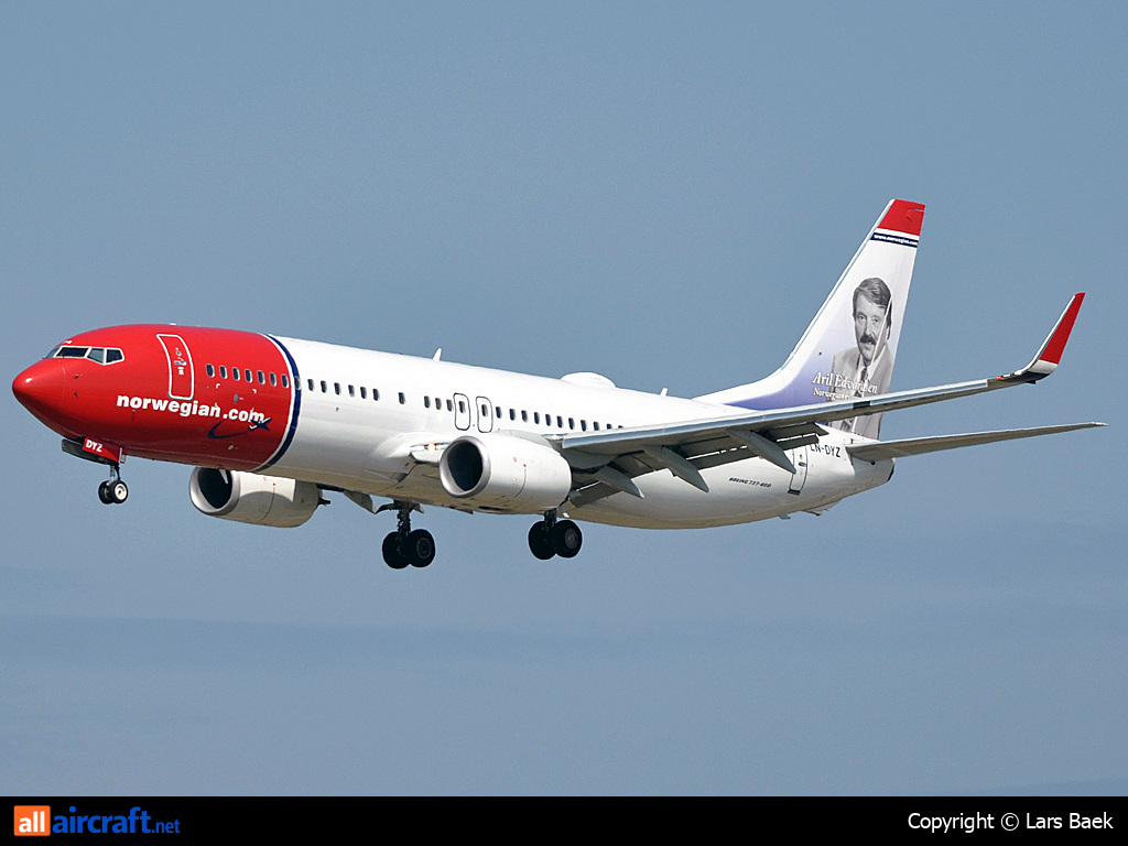LN-DYZ · Boeing 737-8JP(WL) · (CPH / EKCH)