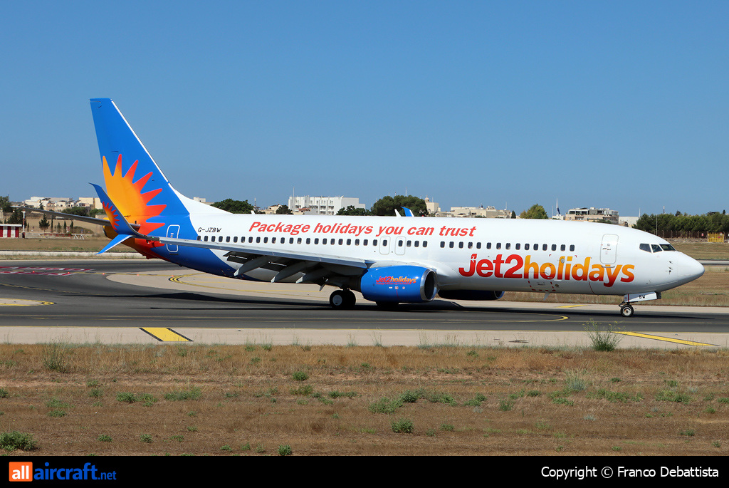G-JZBW · Boeing 737-85PW · MLA / LMML