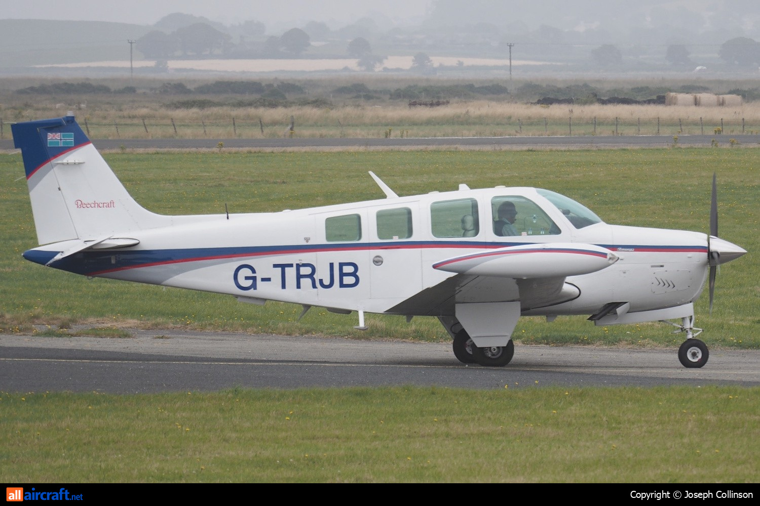 G-TRJB · Beechcraft A36 Bonanza · EGCK