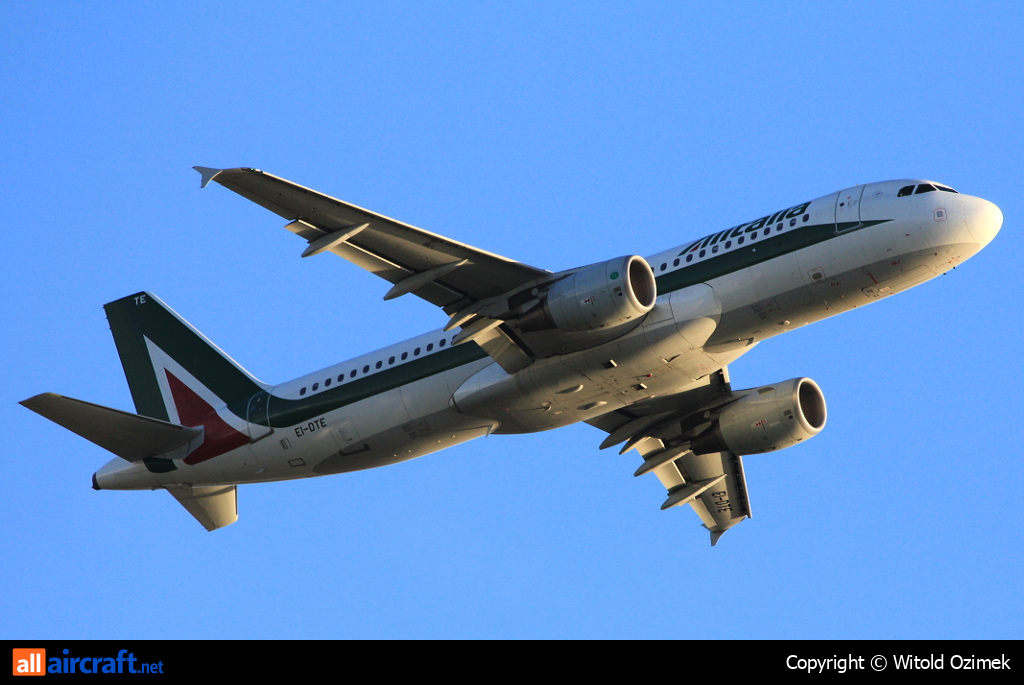 EI-DTE · Airbus A320-216 · (FCO / LIRF)