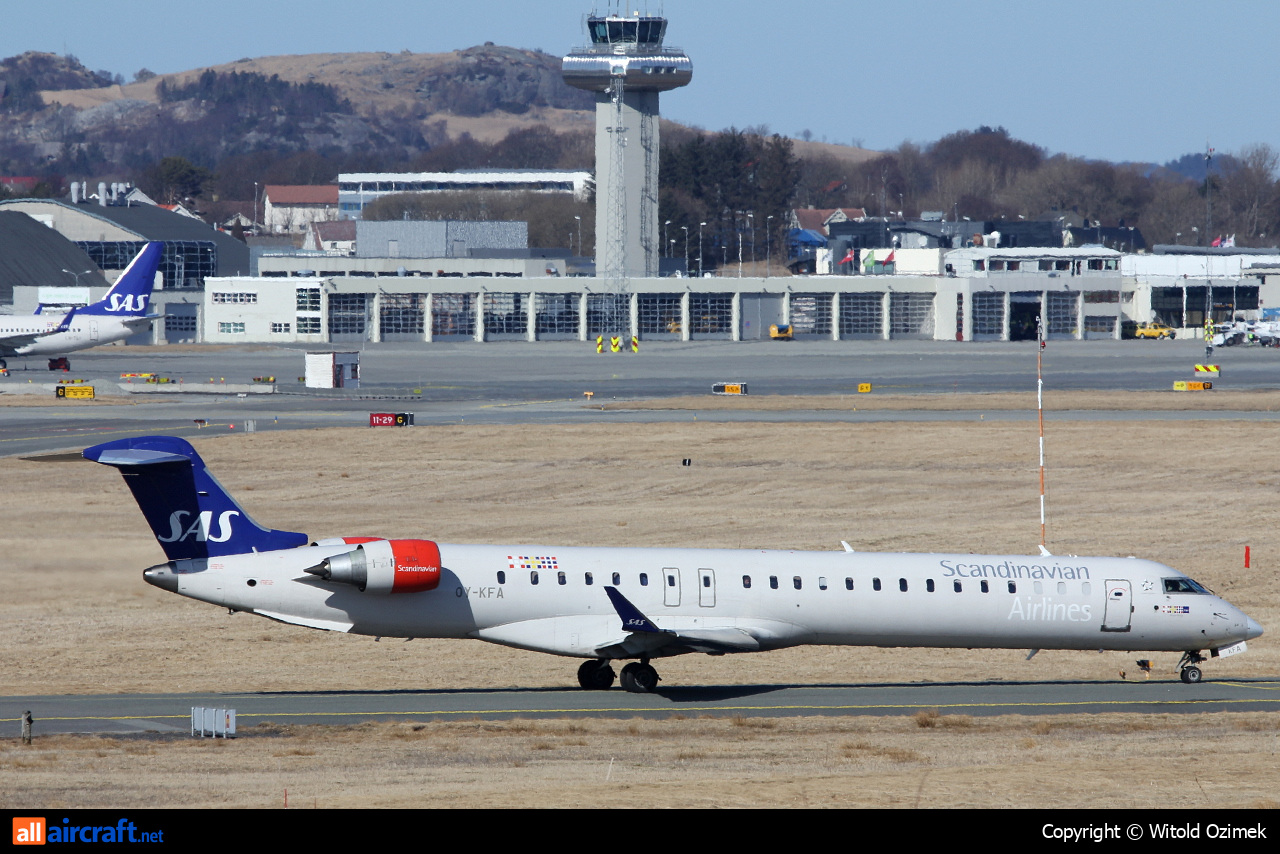 OY-KFA · Bombardier CRJ-900ER · (SVG / ENZV)